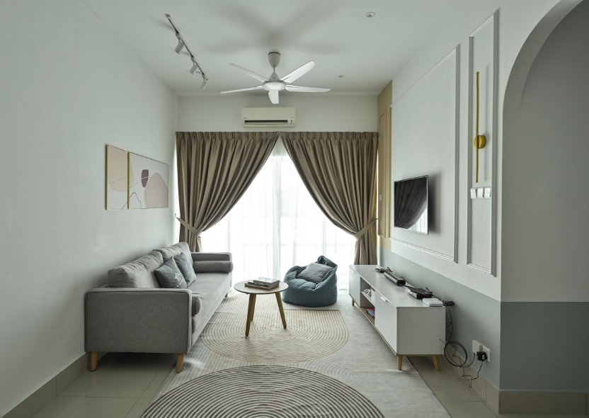 Designer living hall